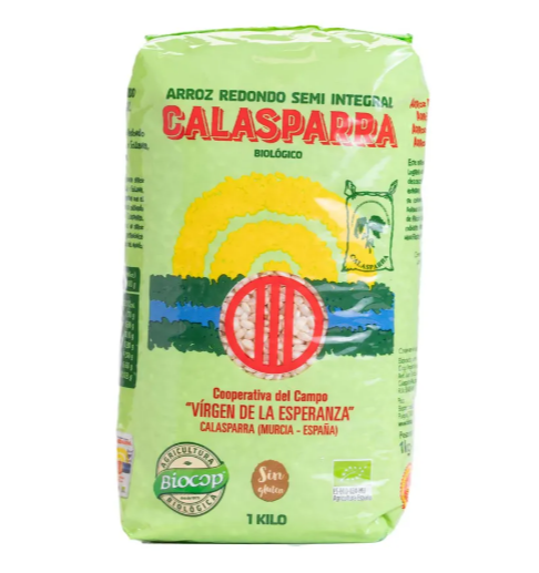 Foto de ARROZ SEMI INTEGRAL BIO 1 KG CALASPARRA