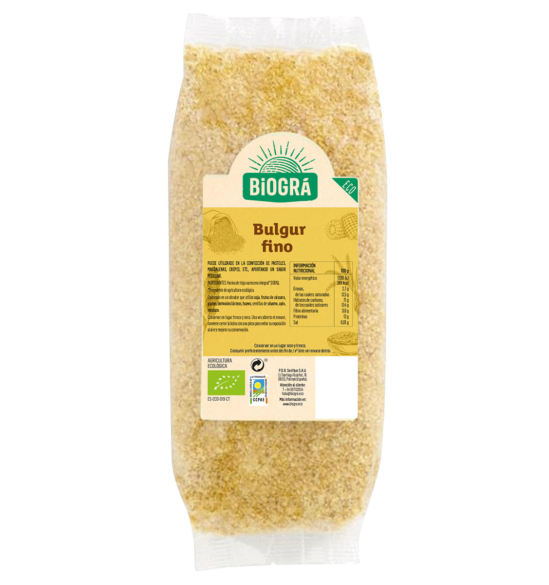 Foto de BULGUR FINO ECO 500 GR BIOGRA