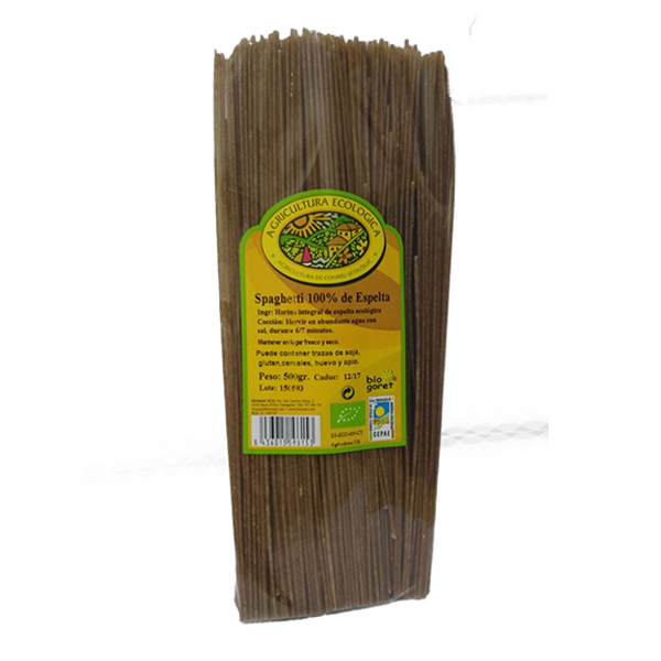 Foto de SPAGUETTI INTEGRAL DE ESPELTA BIO 500 GR BIONSAN