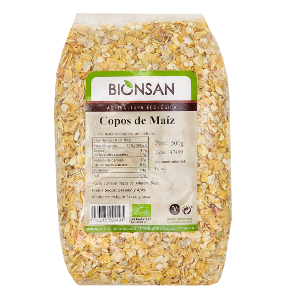 Foto de COPOS DE MAIZ BIO 500 GR BIONSAN