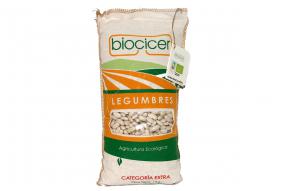 Foto de GARBANZO CASTELLANO ECO BOLSA TELA 1 KG  BIOCICER