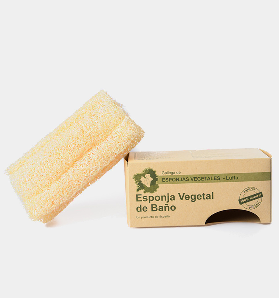 Foto de ESPONJA VEGETAL BAÑO CAJA 7.5 x 15 LUFFA