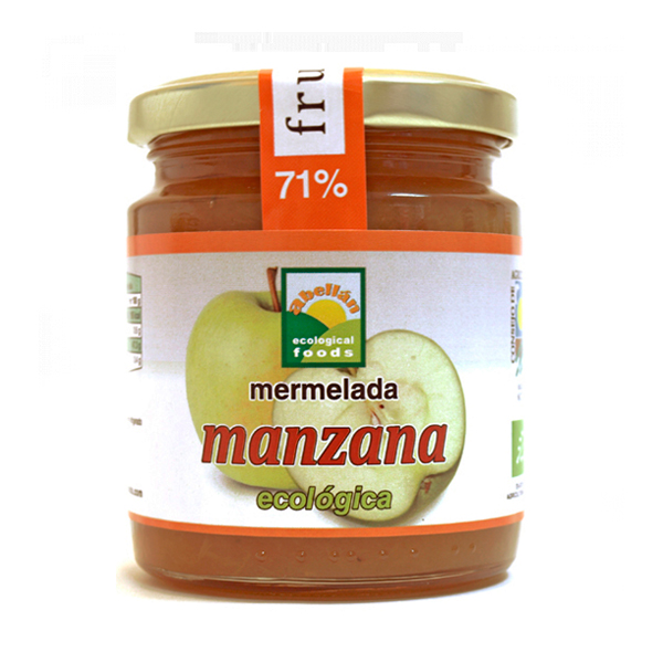 Foto de MERMELADA EXTRA DE MANZANA CON AGAVE BIO 280 GR ABELLAN