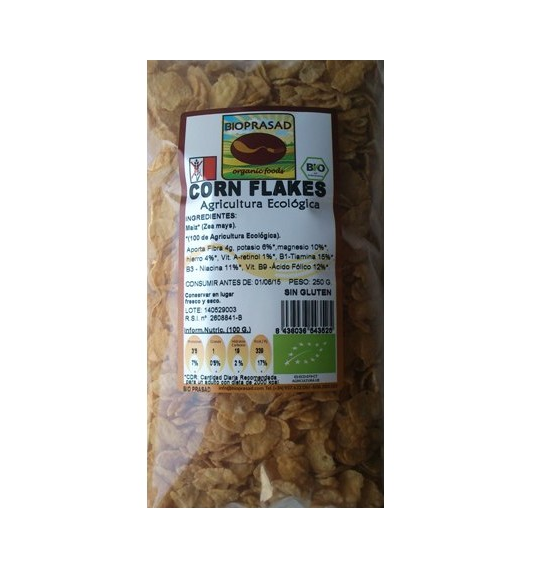 Foto de CORN FLAKES SIN GLUTEN BIO 250 GR BIOPRASAD