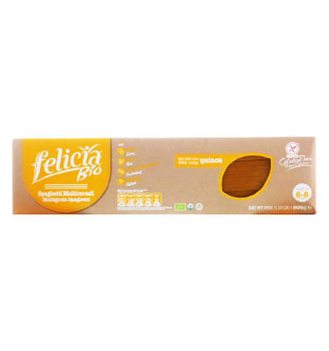 Foto de SPAGUETTI 4 CEREALES SIN GLUTEN BIO 400 GR FELICIA