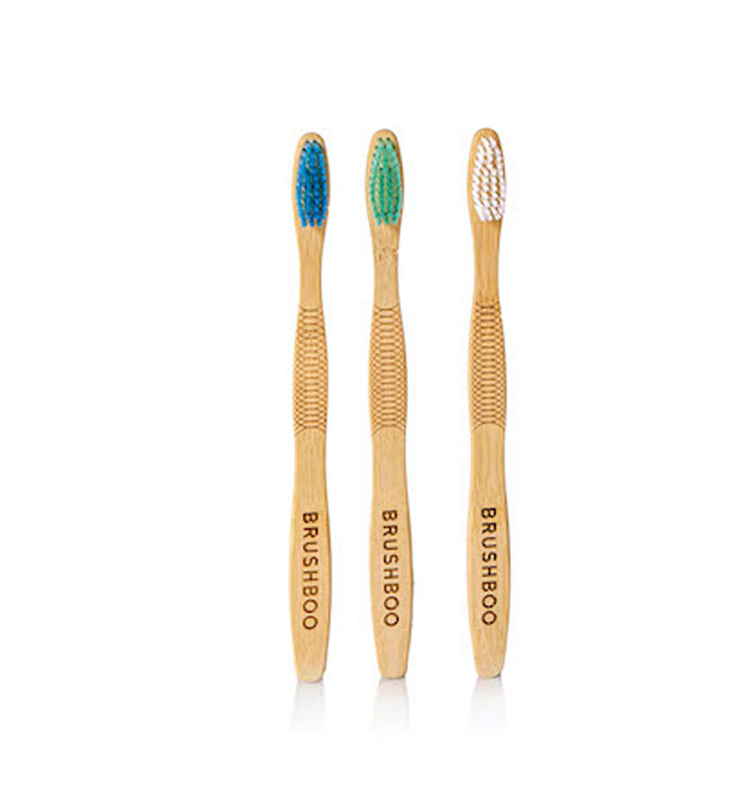 Foto de CEPILLO DE BAMBU ADULTO AZUL BRUSHBOO