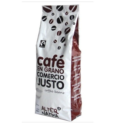 Foto de CAFÉ GRANO 100% ARÁBICA BIO 1 KG COMERCIO JUSTO