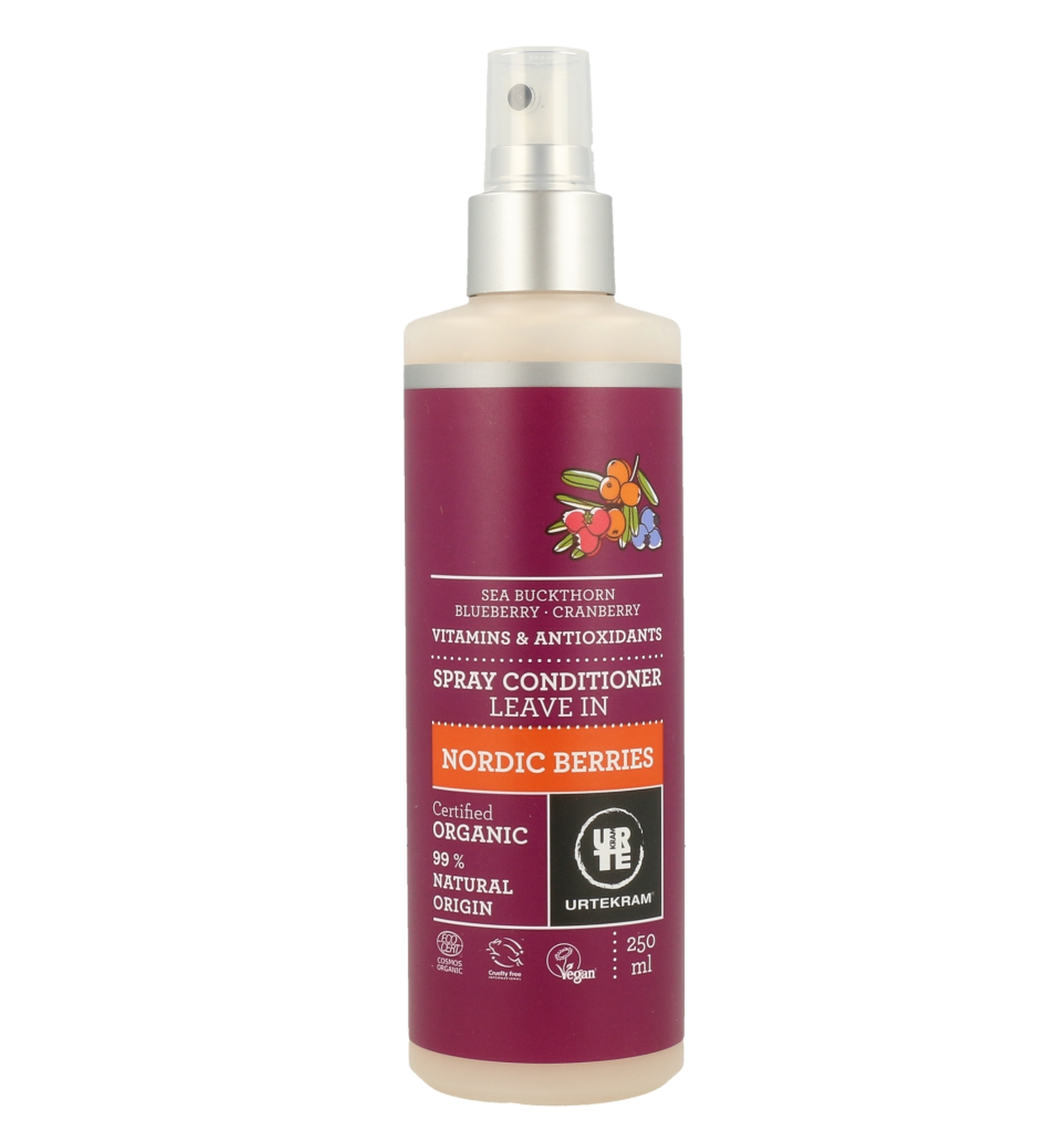 Foto de ACONDICIONADOR SPRAY FRUTOS ROJOS 250 MLURTEKRAM