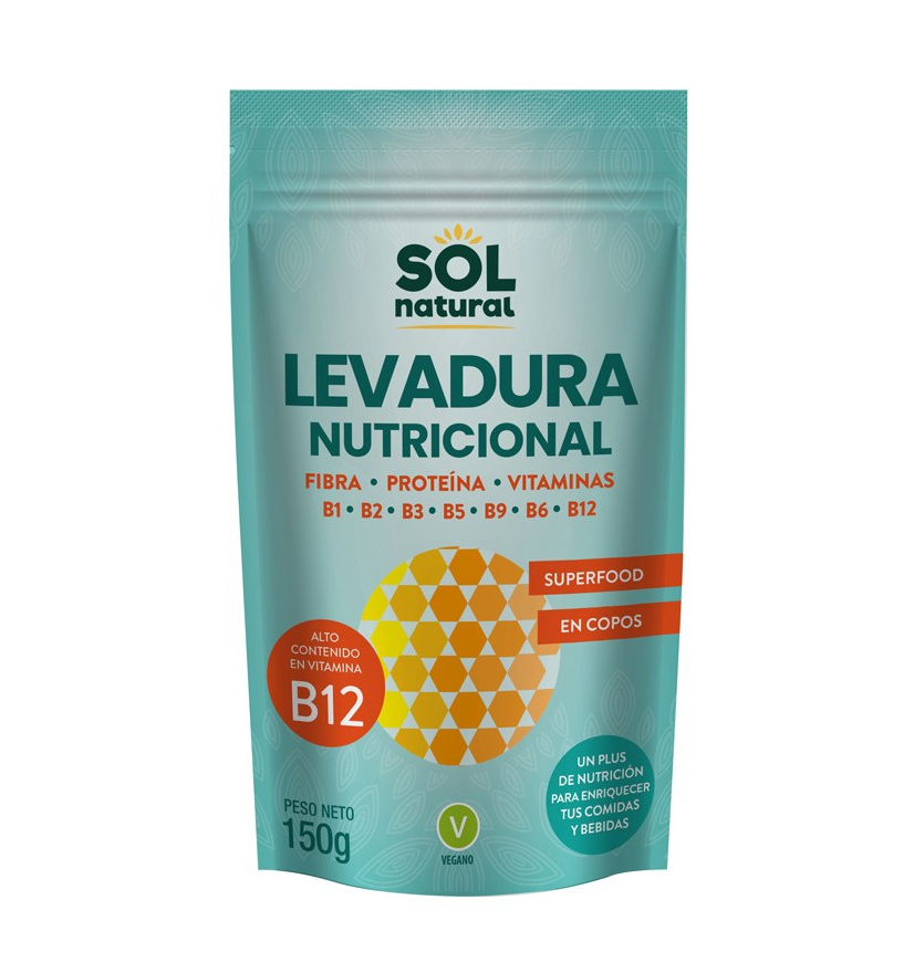 Foto de LEVADURA NUTRICIONAL CON VIT B12 150 GR SOL NATURAL