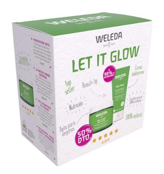 Foto de PACK LET IT GLOW SKIN FOOD WELEDA