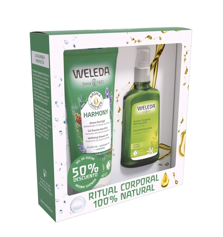 Foto de PACK ACEITE CITRUS + 50% SHOWER HARMONY BIO WELEDA