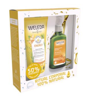 Foto de PACK ACEITE ESPINO AMARILLO + 50% SHOWER ENERGY BIO WELEDA