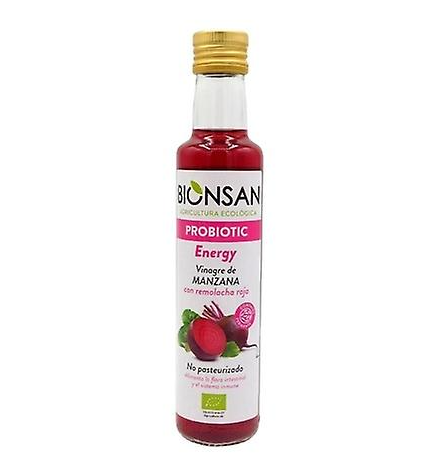 Foto de VINAGRE DE MANZANA C/ REMOLACHA ROJA 250 ML BIONSAN
