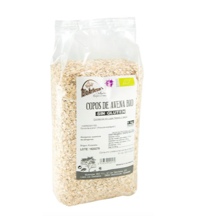 Foto de COPOS DE AVENA  SIN GLUTEN FINOS BIO 1 KG BIOARTESA