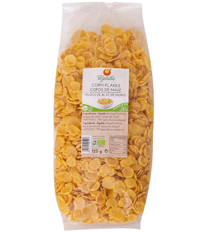 Foto de CORN FLAKES DE MAIZ BIO 400 GR VEGETALIA