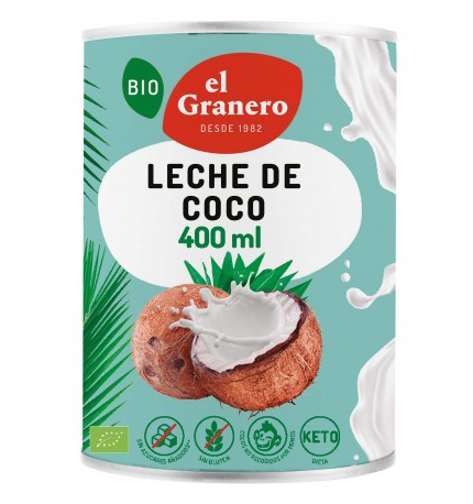 Foto de LECHE DE COCO EN LATA BIO 400 ML EL GRANERO