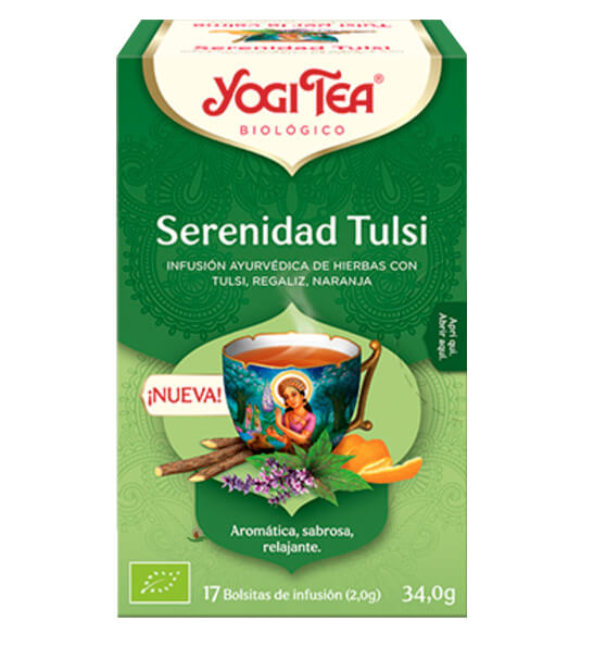 Foto de YOGI TEA SERENIDAD TULSI BIO 17 BOLSITAS