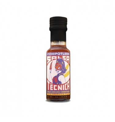 Foto de SALSA TECNICA PICANTE BIO 125 ML LA CHIPOTLERA