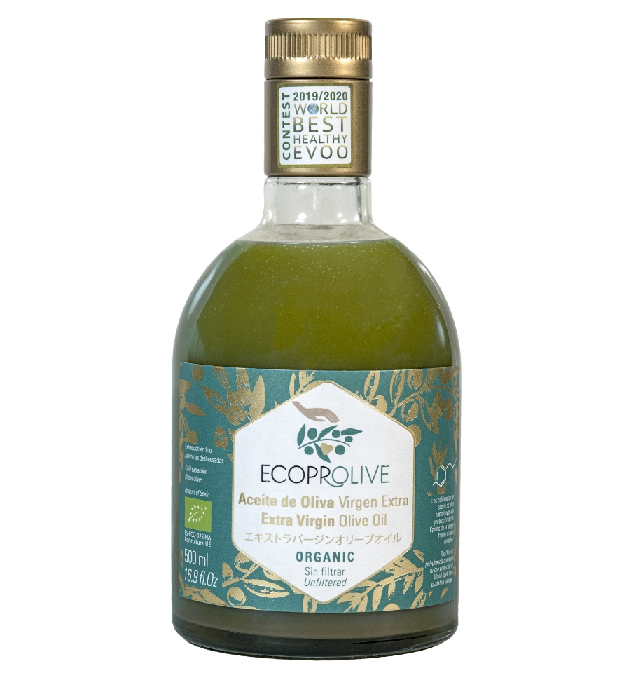 Foto de ACEITE DE OLIVA VIRGEN EXTRA CALIDAD PREMIUM BIO 500 ML ECOPROLIVE