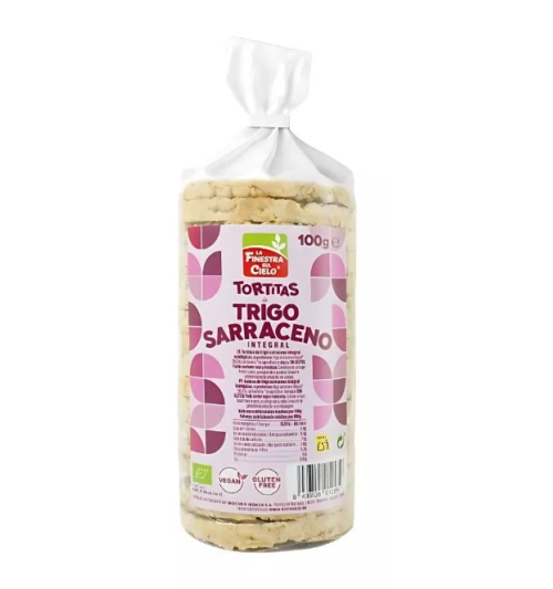 Foto de TORTITAS DE TRIGO SARRACENO BIO 100 GR LFSC