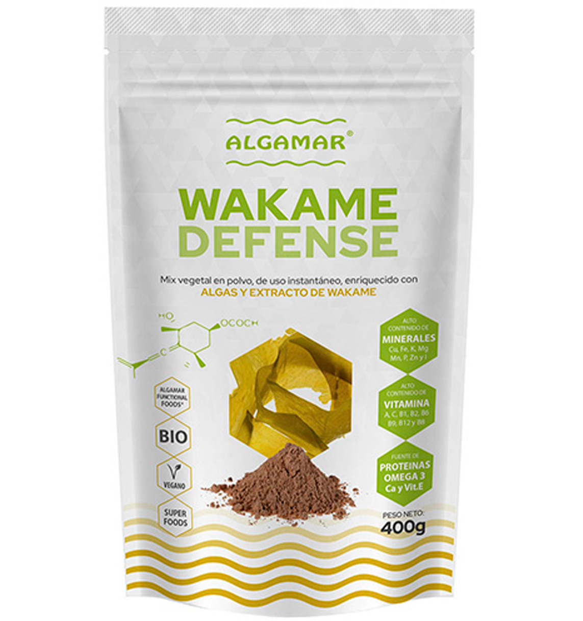 Foto de WAKAME DEFENSE BIO 400 G ALGAMAR