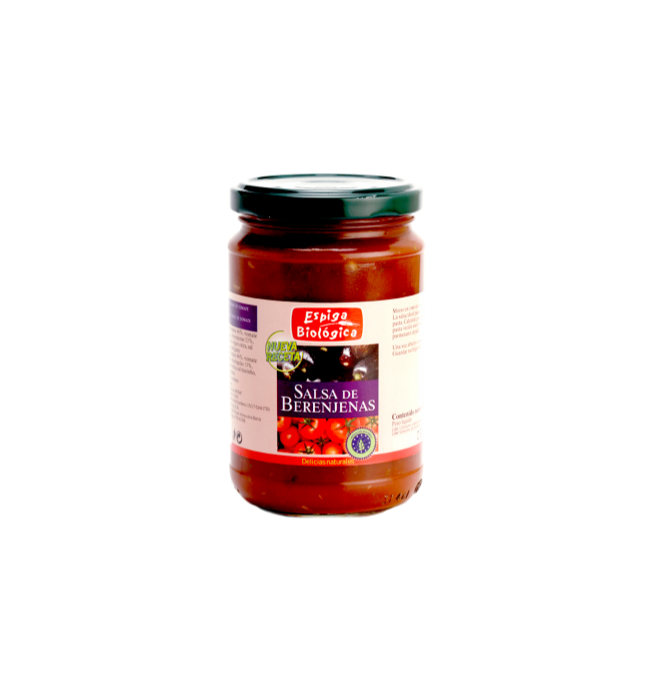 Foto de SALSA DE BERENJENAS BIO 300 GR ESPIGA BIOLOGICA