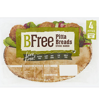 Foto de PAN DE PITA 4 UNIDADES SIN GLUTEN 220 GR BFREE