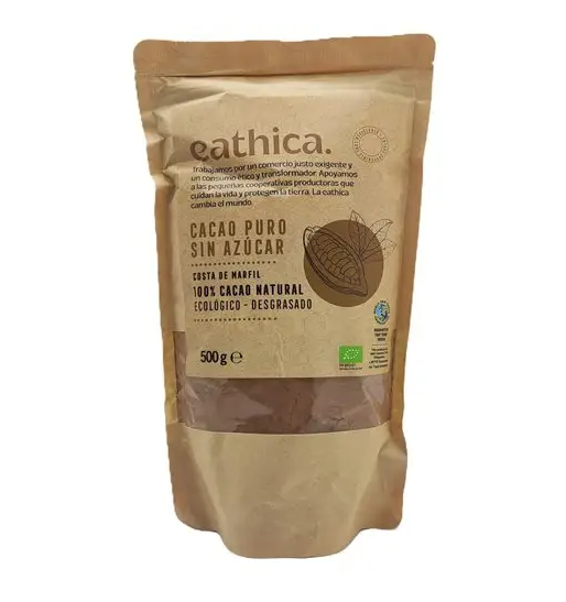 Foto de CACAO PURO BIO 500 GR EATHICA