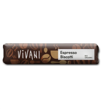 Foto de BARRITA ESPRESSO BISCOTTI 40 GR VIVANI