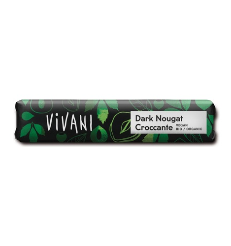 Foto de BARRITA DARK NOUGAT CROCCANTE 40 GR VIVANI