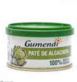 Foto de PATE VEGETAL DE ALCACHOFA BIO 100 GR GUMENDI