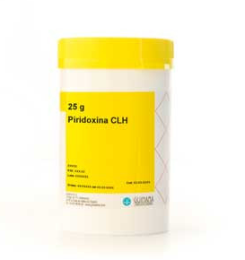 Foto de PIRIDOXINA CIH 25 GR GUINAMA