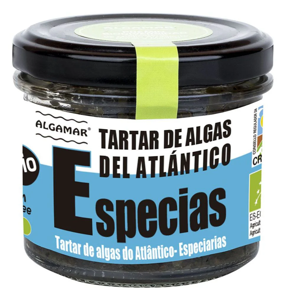 Foto de TARTAR DE ALGAS DEL ATLANTICO ESPECIAS BIO 100GR ALGAMAR