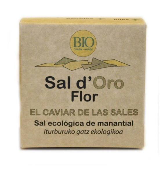 Foto de SAL EN ESCAMAS DE SALINAS DE ORO BIO 125 GR SALINAS DE ORO