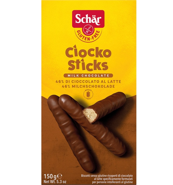 Foto de CIOCKO STICKS SIN GLUTEN 150 GR SCHAR
