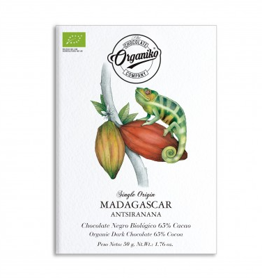 Foto de TABLETA DE CHOCOLATE ORIGEN MADAGASCAR BIO 50 GR ORGANIKO