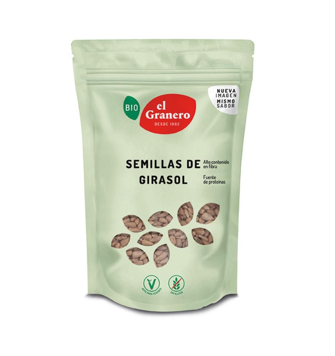 Foto de SEMILLAS DE GIRASOL SIN GLUTEN BIO 400 GR EL GRANERO