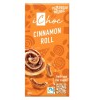 Foto de CHOCOLATE VEGANO CINNAMON ROLL CON CANELA Y TROZOS DE BARQUILLO BIO 80G ICHOC