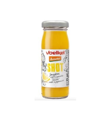 Foto de SHOT DE JENGIBRE MIEL Y LIMON BIO 95ML VOELKEL