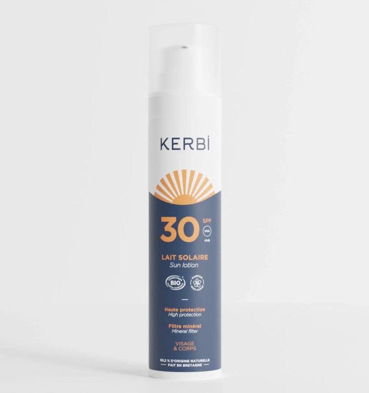 Foto de LECHE SOLAR SPF30 100 GR KERBI