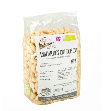 Foto de ANACARDOS CRUDOS BIO 250 GR BIOARTESA