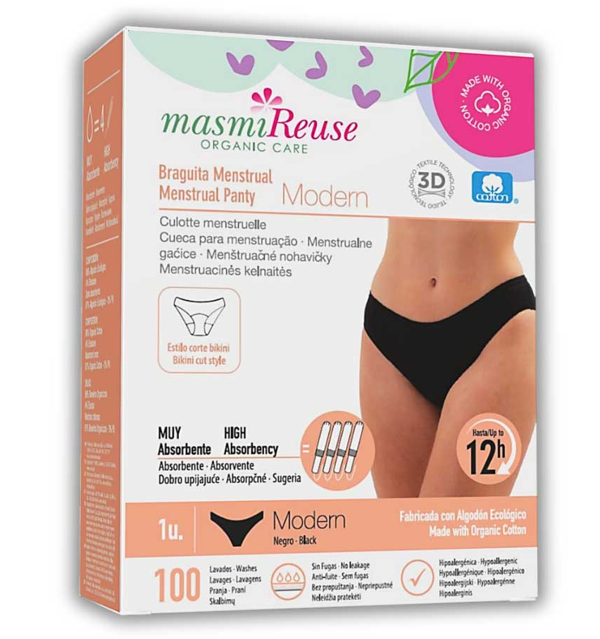 Foto de BRAGUITA MENSTRUAL MODERN TALLA S MASMI
