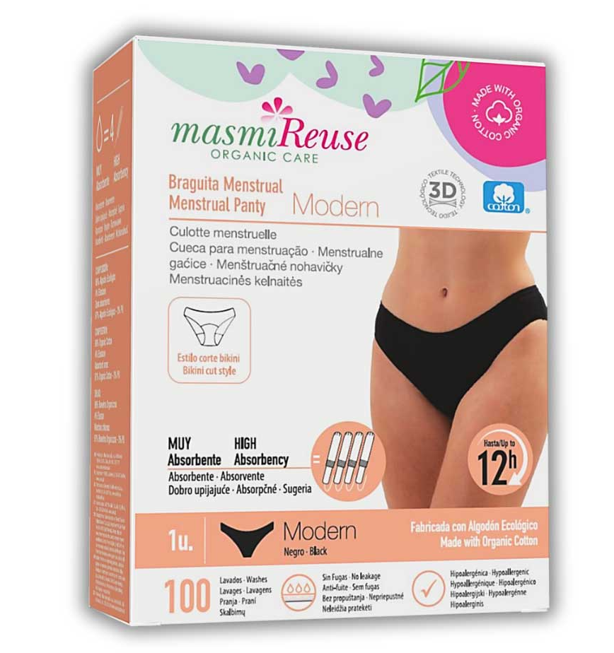 Foto de BRAGUITA MENSTRUAL MODERN TALLA M MASMI
