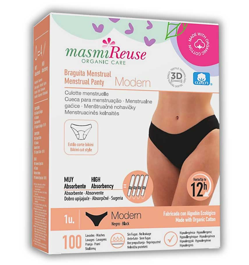 Foto de BRAGUITA MENSTRUAL MODERN TALLA L MASMI