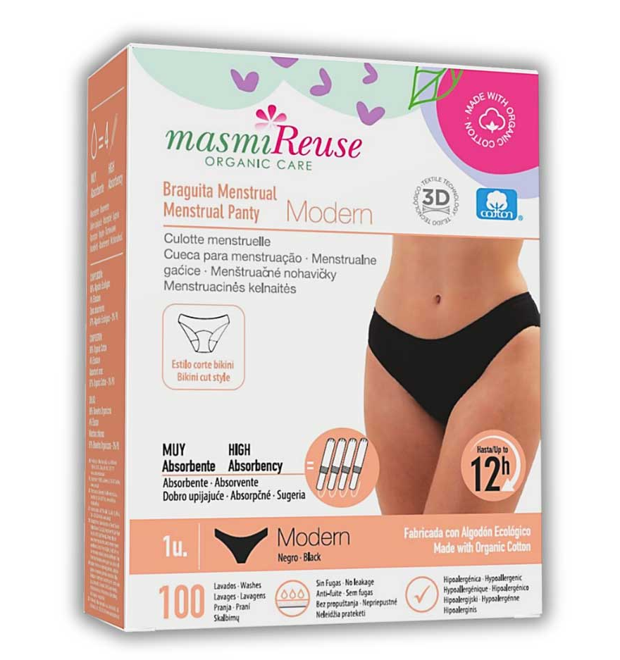 Foto de BRAGUITA MENSTRUAL MODERN TALLA XL MASMI