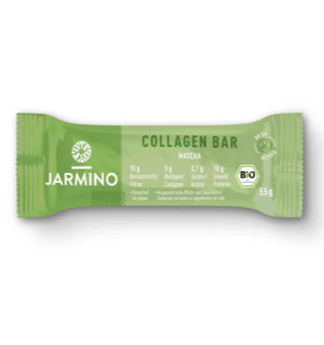 Foto de BARRITA DE COLAGENO SABOR MATCHA BIO 55 GR JARMINO