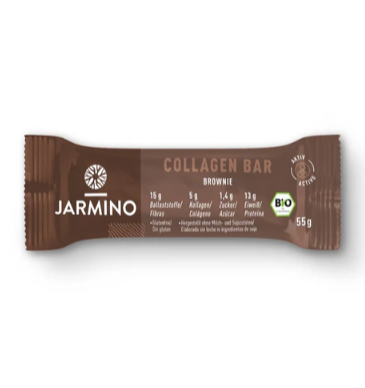 Foto de BARRITA DE COLAGENO SABOR BROWNIE BIO 55 GR JARMINO