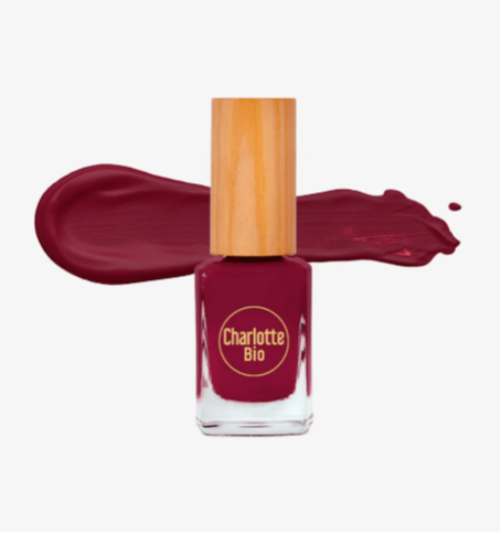 Foto de ESMALTE DE UÑAS ROJO CIRUELA BIO 10 ML CHARLOTTE BIO
