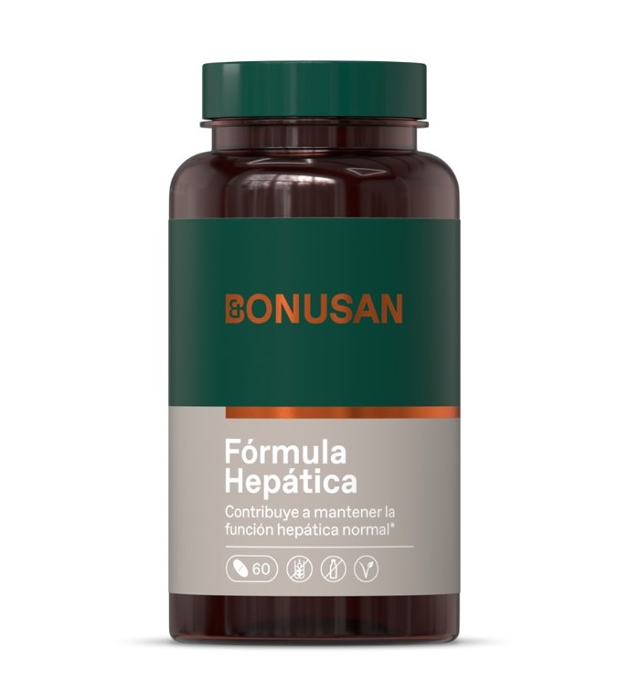 Foto de FORMULA HEPATICA 60 COMPRIMIDOS BONUSAN