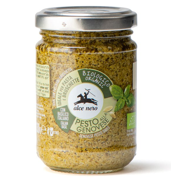 Foto de PESTO A LA GENOVESA BIO 130 GR ALCE NERO